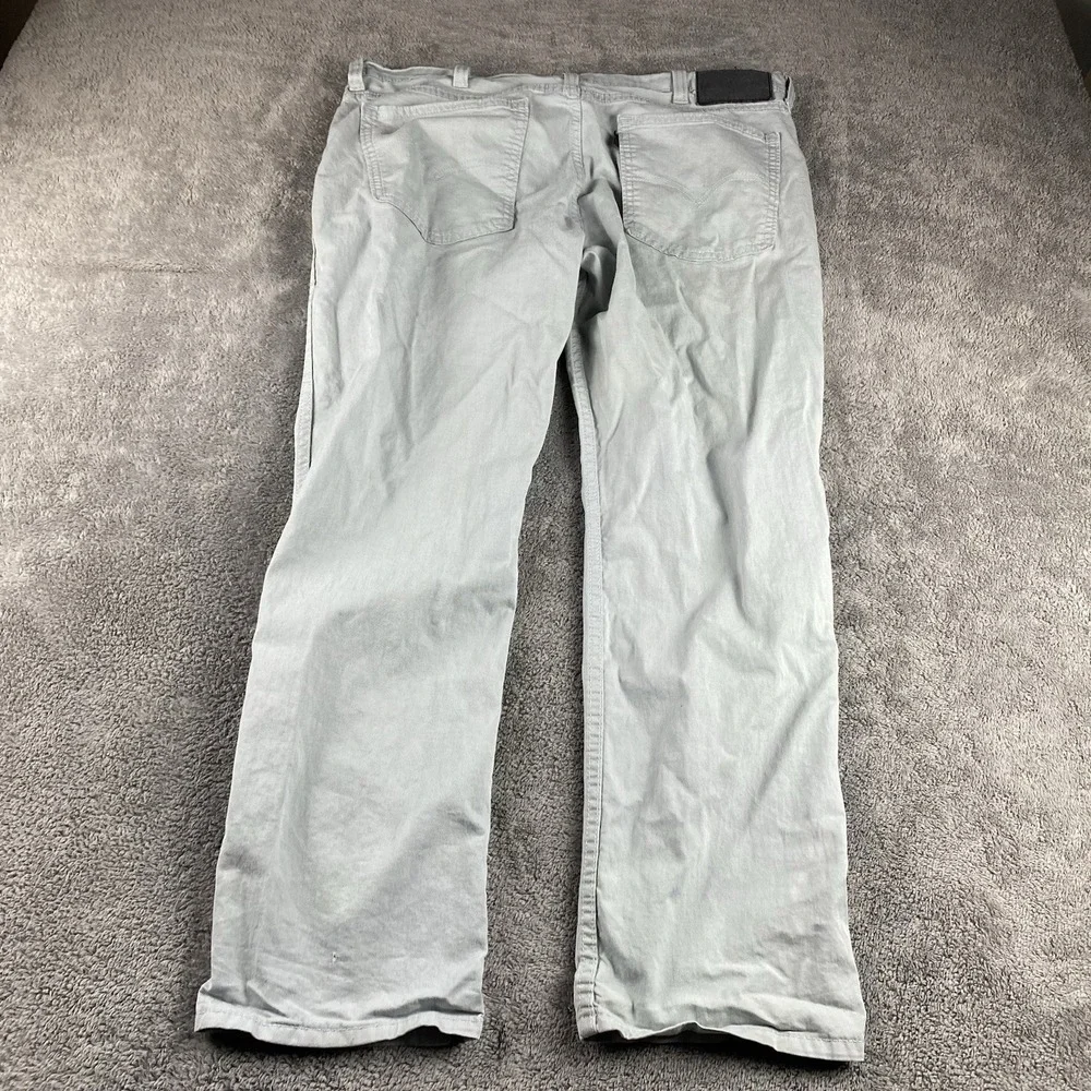 Levis 511 Slim Skinny Pants‎ Mens 38x27 Light Blue Mid Rise